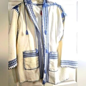 100% Wool Tunisian Coat